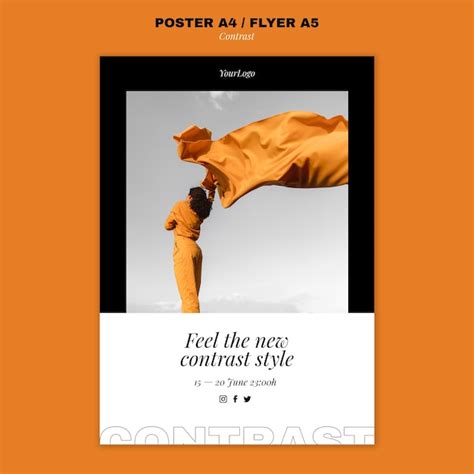 Pagina 5 | Flyer poster mockup Afbeeldingen - Gratis downloaden op Freepik