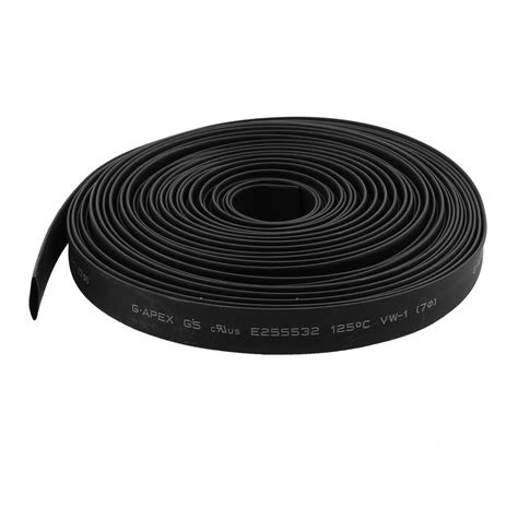 Generic 32.8ft x 7mm Diameter 2:1 Shrinkage Ratio PE Insulated Heat ...