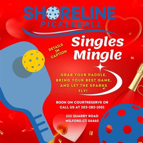 Shoreline Pickleball Single Mingle, Shoreline Pickleball 333 quarry rd ...