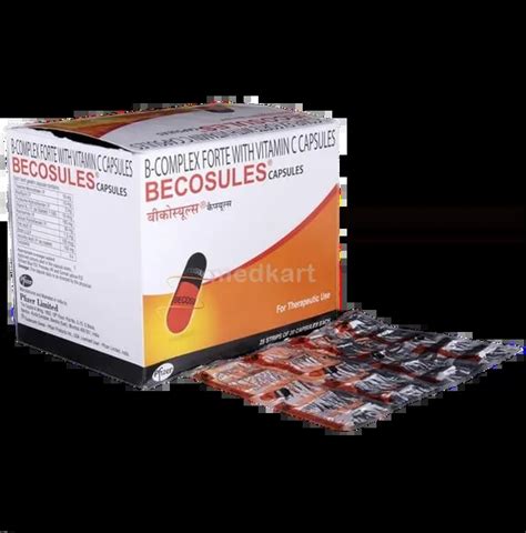 BECOSULES CAPSULE 20'S Price, Uses, Side Effects & Substitutes | Medkart