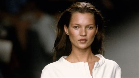 Kate Moss Calvin Klein Runway