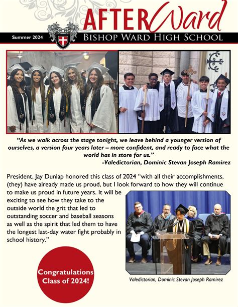 Bishop Ward High School on LinkedIn: 🕶️ Our Summer Edition of the ...