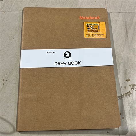 Draw book colour master A4 size notebook – KnowHowArtCraft