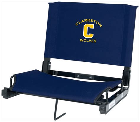 Stadium Chair Bleacher Seat. Standard Model. — Custom Threads & Sports