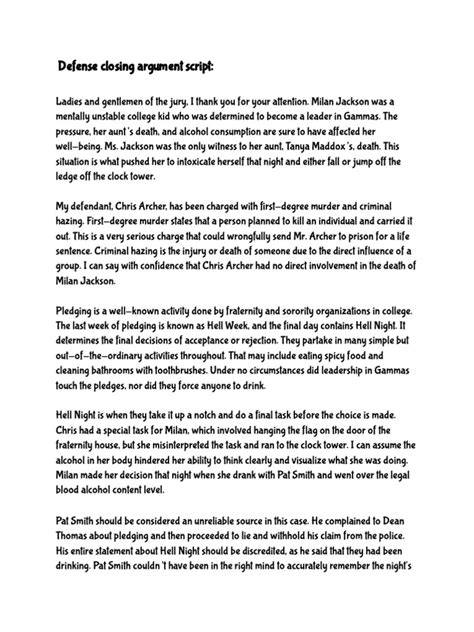 Image result for Script of Argument