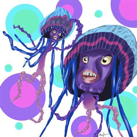 Shark Tale Jellyfish