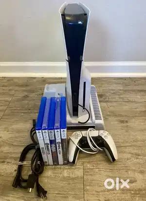 Sony PlayStation 5 Slim Console Bundle Panel Controller and games ...