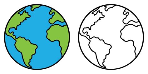 Earth Vector Drawing 的图像结果
