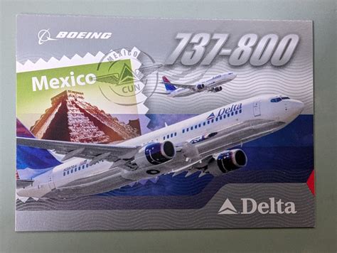 Delta Airlines Collector cards Pilot trading card list — Wood By Wright