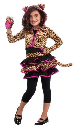 Buy Drama Queens Leopard Hoodie Costume, Large Online at Low Prices in ...