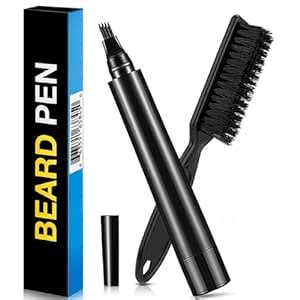 Water Proof Beard Color Pencil Filler For Men, Barber Styling Pen with ...