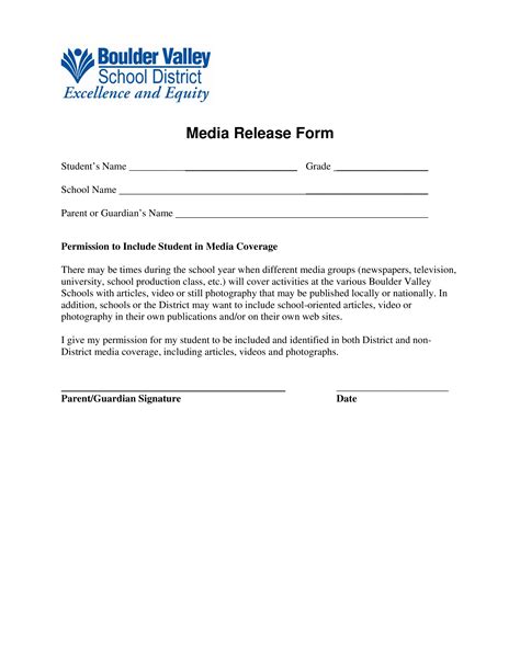 Image result for Media Release Form Template