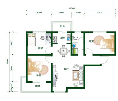 二室一厅户型图展示大全_房产资讯-青岛房天下