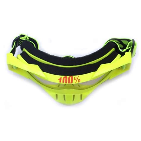 Xtremz Flexible 100 % Goggle With Nose Pad - Fluorescent Green Color