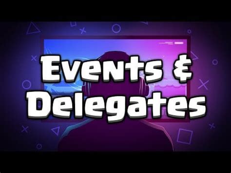 Image result for Unity Delegates and Events