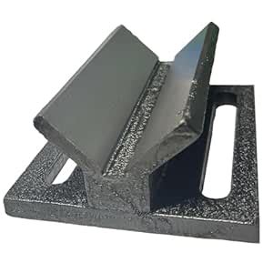 Caste Iron V Block Jig Fixture for Center Drilling on a Round Work ...