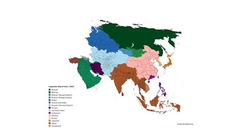 Asia Language Map 的图像结果