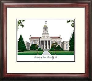 NCAA Iowa Hawkeyes Alumnus Framed Lithograph : Amazon.in: Home & Kitchen