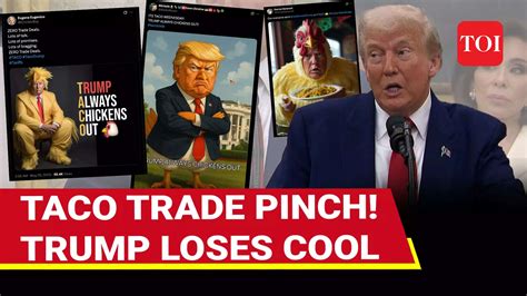 TACO Trade Attack: Trump LOSES Cool During Presser; Internet Erupts In ...