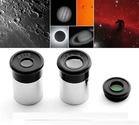 AWOKZA 20mm with Moon Lens 6mm Eyepiece Lens 35 Degree Sky Observation ...