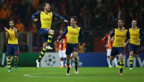 Aaron Ramsey rocket seals Arsenal win over Galatasaray | Football News ...