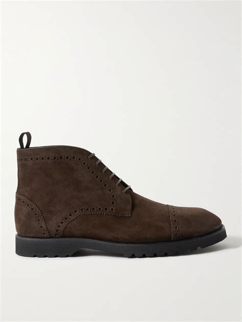 Sale > mens dark brown suede chukka boots > in stock