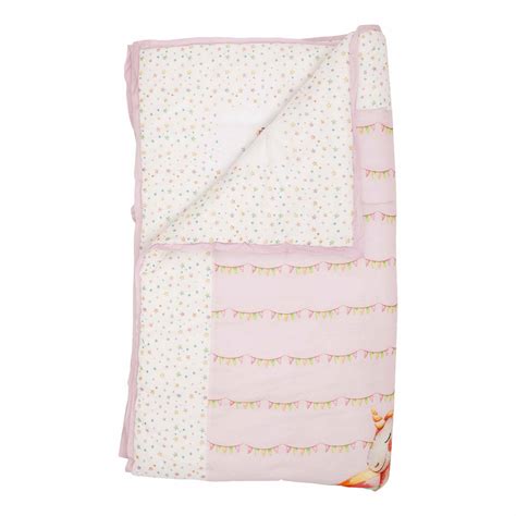 Miss Bella the Unicorn - Single Bed Quilt – snugglyspaces