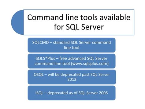 Image result for SQL Server Command Line