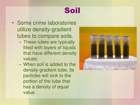 Image result for Soil Evidence Collection