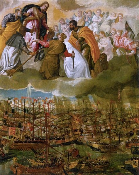 On 7 October 1571 a fleet of the Holy League, a coalition of Catholic ...