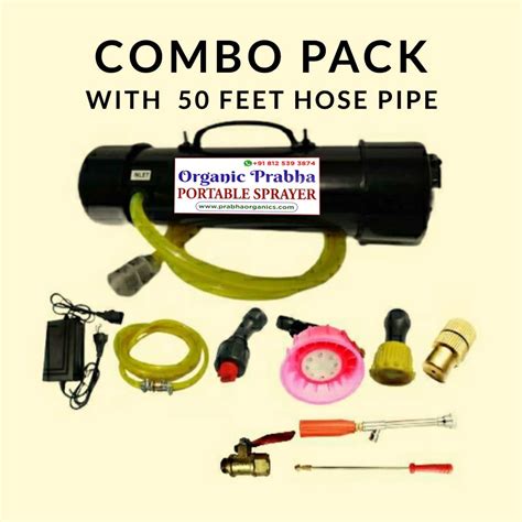 Portable Sprayer with extra 50 Feet Hose Pipe (Free Shipping) – Organic ...