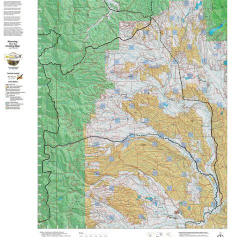 WYOMING Elk Hunting Maps - Hunt Data