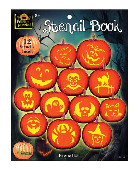 Cool Pumpkin Stencils