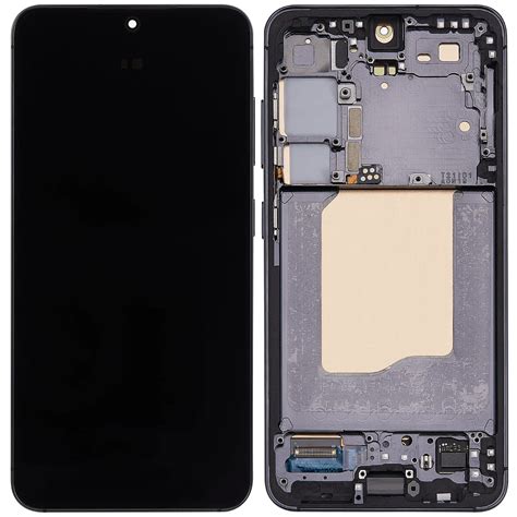 OLED Display Screen for Samsung Galaxy S25 5G Black with Frame Folder ...