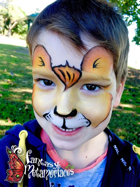 Face Painting Of Lion at Ellie Roseby blog