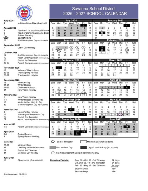 Sccpss 2025-2026 Calendar - Printable Calendar