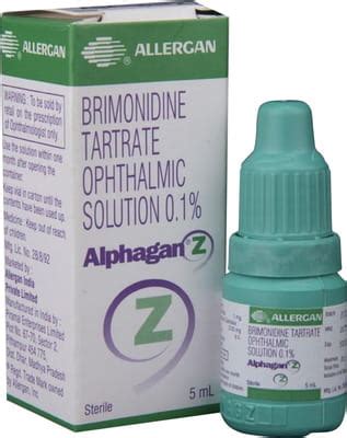 Alphagan Z 0.1 %W/V Eye Drop (5): Uses, Side Effects, Price & Dosage ...