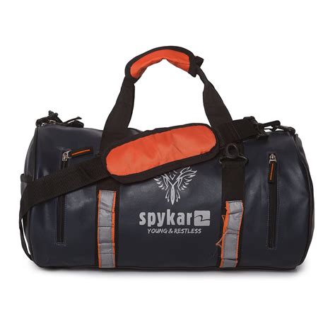 Buy Spykar Grey Multipurpose & Gym Duffle Bag at Amazon.in