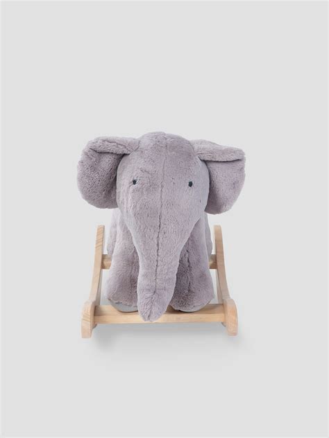 Our Ultra-Soft, Safe & Hypoallergenic Plush Elephant Rocker Toy – The ...
