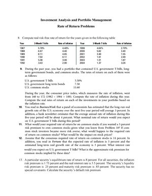 3-electrochemistry - investment analysis and portfolio management - Studocu
