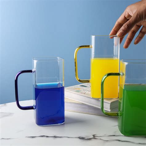 Transparent Mug Set of 2