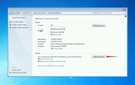 Image result for Windows 7 Image File Recovery