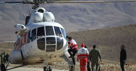 Iran air crash: Revolutionary Guards helicopters find wreckage
