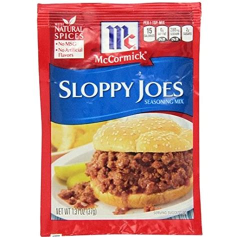 Mccormick Sloppy Joes Seasoning Mix 1/31 Oz - 3 Pack - Walmart.com