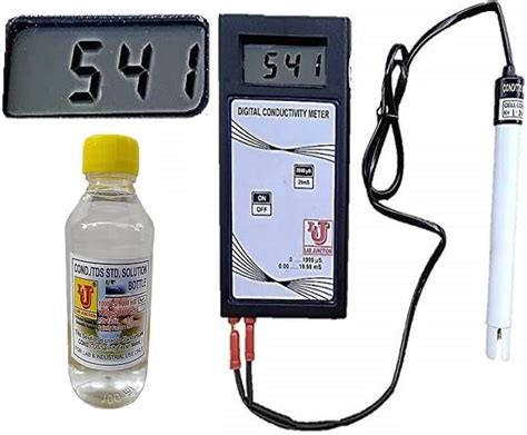 Lab Junction Conductivity Meter Portable Digital Conductivity Meter ...