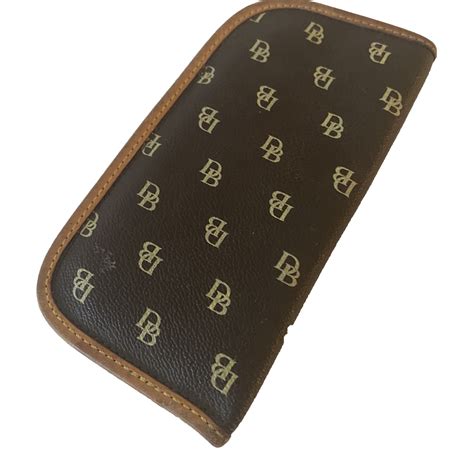 Vintage Leather Dooney & Bourke Logo Eyeglass Sunglas… - Gem