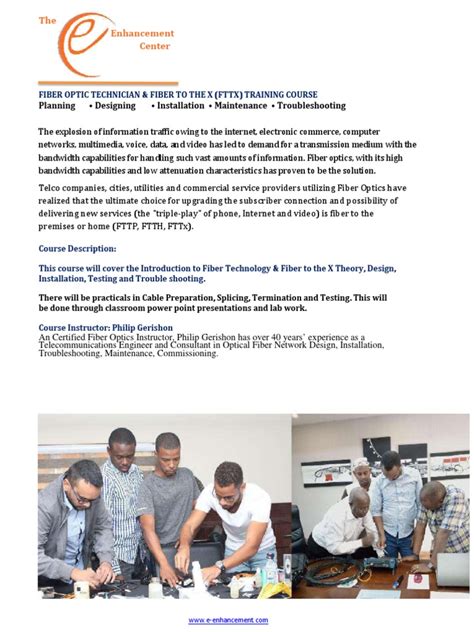 Image result for Fiber Optics Program