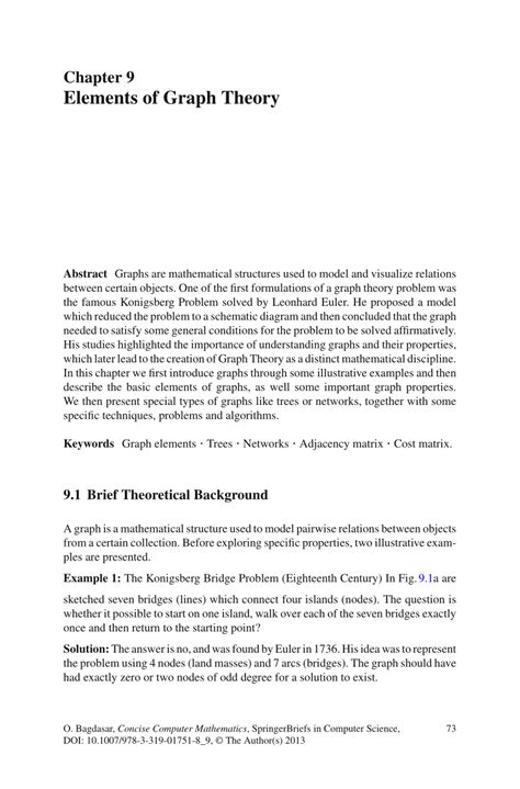 Image result for Elements of Graph Theory