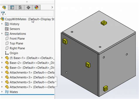 Image result for SolidWorks Copy Assembly