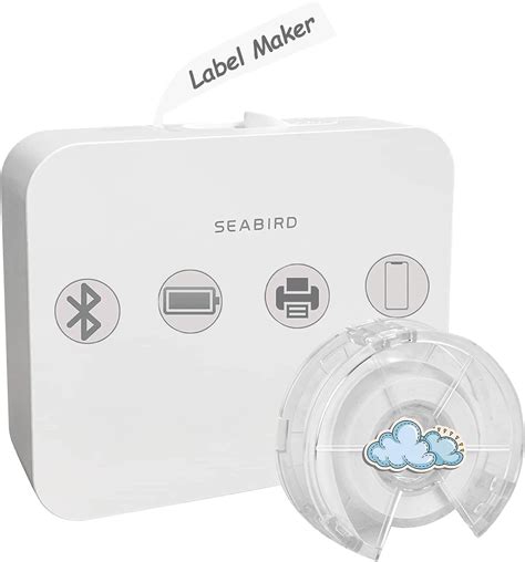 Buy Label Maker Machine with Tape, Wireless Bluetooth Handheld Labels ...